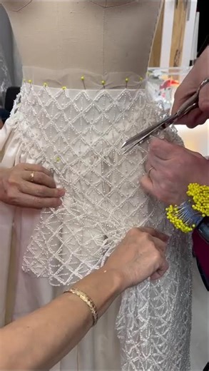 Transforming a Wedding Dress with a Custom Overskirt | Morgan Bridal Look