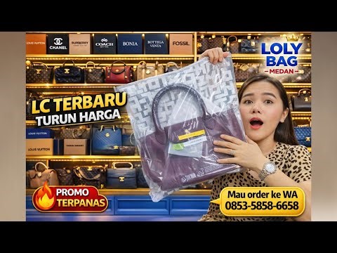 BIAR DIKIRA BELI DI MALL! Padahal Belinya di Loly Bag Medan!