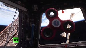 Fidget Spinner In Space. The Only Cool Way to Play With This Stupid Toy!  Source: RT America | Mobisium | Facebook