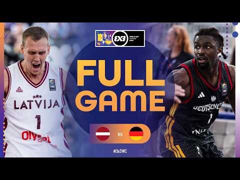 Latvia 🇱🇻 vs Germany 🇩🇪 | Men Full Final Game | FIBA 3x3 World Cup 2026 | 3x3 Basketball