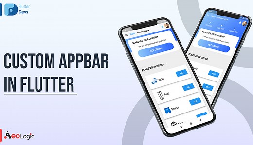 Custom AppBar in Flutter