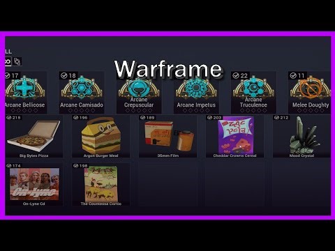 How I Farmed Warframe 1999 Arcanes n Hex Treasures