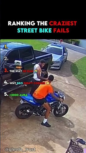 Ranking The Craziest Street Bike Fails