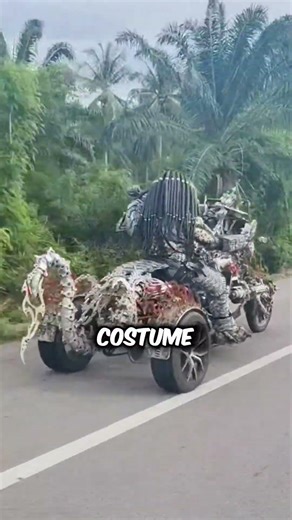 This Dad Made A Alien Vs Predator BIKE