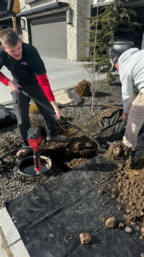 Emergency water main repair complete 💪 Fast response. Precise repair. Water restored and damage controlled. When it matters most, we’re on it. 🚨💧 | Priority Plumbing Now