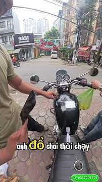 Vận chuyển chiếc mô tô từ Sài Gòn ra Hà Nội mất 36 tiếng xe vẫn hoạt động bình thường không xước xát