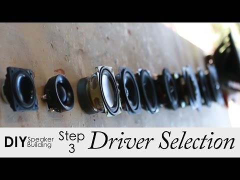 7 Steps To Pick The Best Drivers For Your DIY Speaker Project || Step 3
