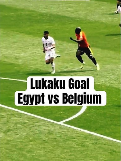LUKAKU OFF THE BENCH FORCES OWN GOAL — BELGIUM 1-1 EGYPT 😱