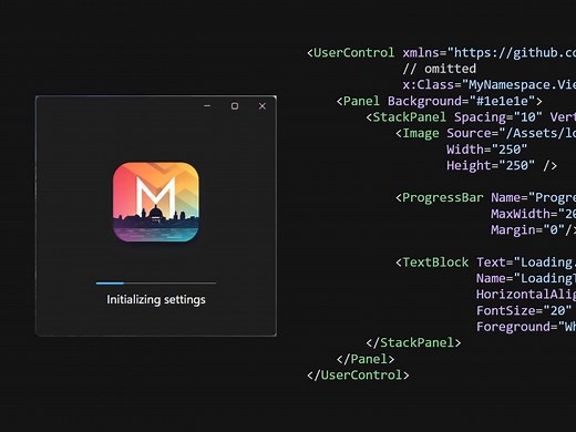Avalonia UI - 09 - Making a splash screen