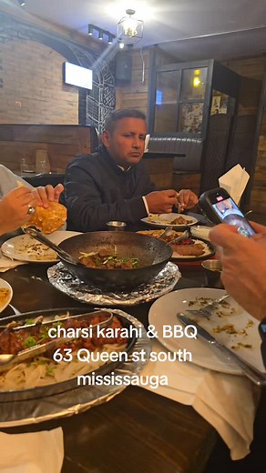 1.4K views · 30 reactions | Charsi Karahi & BBQ in Mississauga serves authentic Pakistani cuisine with a modern touch, specializing in flavorful karahi dishes and BBQ. Perfect for families, casual dining, or catering. Location & Contact:  63 Queen St S, Unit 11–12, Mississauga, ON L5M 3S9  +1 905-205-1566  www.charsikarahibbq.com | Charsi Karahi BBQ | Facebook