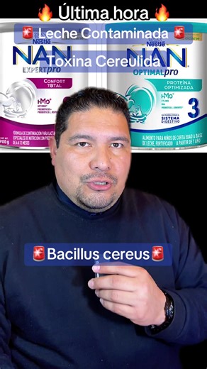 El 7 de enero de 2026, la Cofepris emitió una alerta formal tras la notificación de Nestlé México sobre el retiro voluntario y preventivo de ciertos lotes de fórmulas infantiles especializadas, debido a la posible presencia de la toxina cereulida de la bacteria Bacillus cereus. Aquí tienes el detalle de los productos y lotes afectados en México para que puedas verificarlos: Puntos clave de la alerta • Origen del problema: Se detectó la posible contaminación en uno de los ingredientes utilizados 