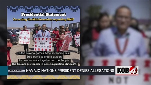 Navajo Nation president denies allegations of taking money, says redirecting funds needed to be done