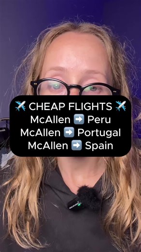 Pack your bags mate! Flights from McAllen (MCA) to Lima, Lisbon, Madrid 🇵🇪🇵🇹🇪🇸 McAllen to Lima, Peru. Apr 15-22. $665 (save $202) McAllen to Lisbon, Portugal. Apr 15-22. $622 (save $651) McAllen to Madrid, Spain. Apr 15-22. $665 (save $195) #flightdeals #cheapflights #mcallen #peru #portugal #spain #fyp