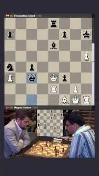 Beautiful Sacrifice! Carlsen vs Anand 2019