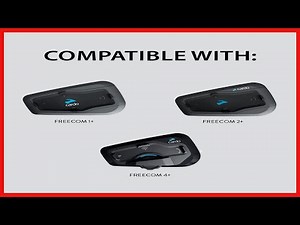 Cardo Freecom Series Boom Microphone Cradle for Easy Helmet Installation