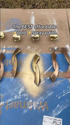 The BEST Gold Spray Paint