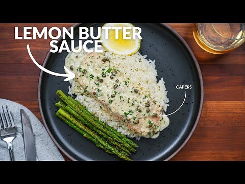 The Ultimate Salmon Recipe: Lemon Butter Caper Salmon!