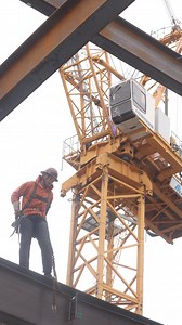 Happy Thursday Ironworkers!!! Mic’d Up with @adamsince_93 , local 86 Ironworker. Big Iron!!! Level Up!!! #godisgood #unionironworkers #local86 #healthiswealth #beastmode #blessed #steelerection | Justin Sullivan