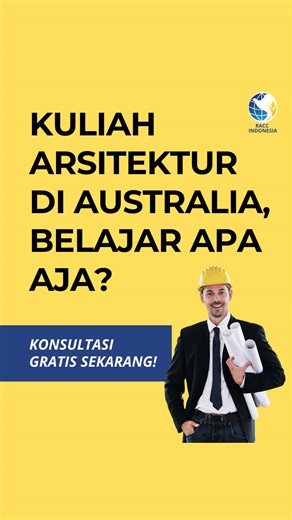 Kamu tertarik sama desain bangunan, tata ruang, atau konsep kota modern? ✏️📐 Jurusan Architecture di Australia layak banget kamu pertimbangkan. Di sini kamu nggak cuma belajar teori, tapi juga: • Konsep desain & perencanaan bangunan 🏗️ • Material & konstruksi 🧱 • Sustainability & green design 🌱 • Software industri seperti AutoCAD & Revit 💻 Sebagian besar pembelajaran berbasis studio project, jadi kamu akan menghasilkan karya nyata yang bisa langsung jadi portfolio profesional 📂✨ Australia 