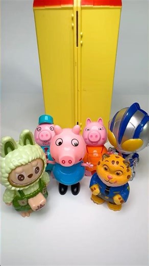 Is George missing? #funny #asmr #toys #peppapig #unboxing