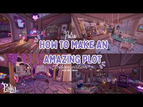 Palia: How to make your plot AMAZING (indoor edition) ♡ | How to Decorate | Easy Cozy Palia Building