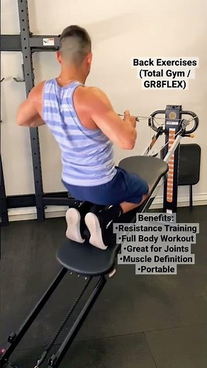 Back Exercises on the Total Gym / GR8FLEX. Why do people underestimate this machine?