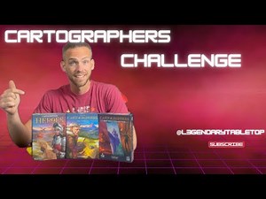 Cartographers Solo Campaign Ep. 1 | Map C + Heroes | Legendary 70+ Score