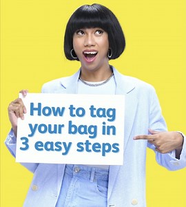 10K views · 164 reactions | Fly Easy by keeping your luggage safe and secure! Just print your bag tag at the check-in kiosk and you’ll be set to travel with convenience. For #MoreSmilesAhead, here’s Mimiyuuuh to guide ya - it’s as easy as 1-2-3! Fly easy, everyJuan travels safely. Manage your flight and bags through bit.ly/CEBManageBooking | Cebu Pacific Air | Facebook