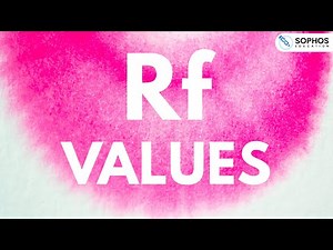 Rf values