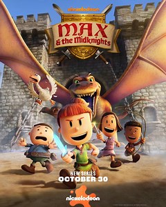Are YOU ready for an epic adventure? in ONE WEEK watch with your kids an all-new series ⚔️ Max & the Midknights ⚔️ premiering Oct 30 at 7p/6c on Nickelodeon! | Nickelodeon
