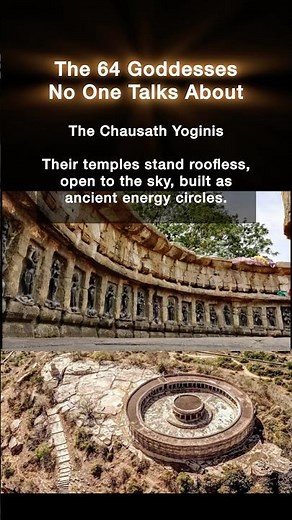 Chausath Yoginis - Who are they? 64 Tantric Goddesses | Hindu Mythology | Hindu Goddesses #shorts
