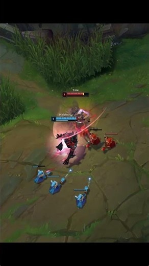 Yone vs Malphite - League Of Legends #shorts