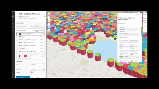 Analyzing traffic accidents in 3D with GIS | Joseph Kerski Phd GISP