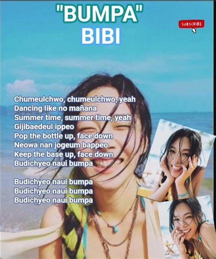 BIBI never misses. 👑 BIBI - BUMPA (Lyrics) ✨#bumpa #bibi #lyricsshorts #trending #kpop