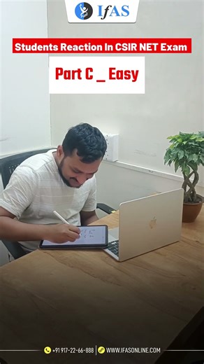 CSIR Dec 2025 Paper Reaction 😂 Part A Difficult, B Moderate, C Easy