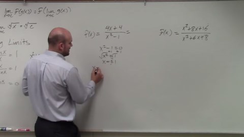 Learning to write the domain of a rational function with an asymptotes and hole