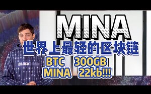 Mina协议？ 世界上最轻的区块链网络，先人一步了解MINA！！