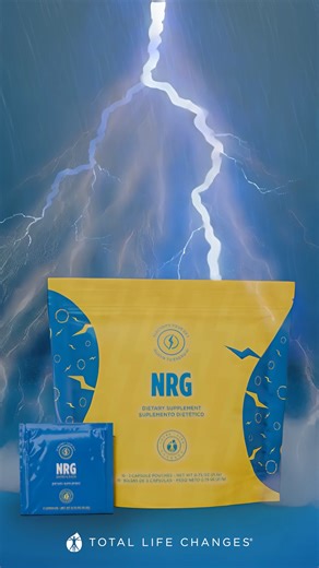 Un cambio IMPACTANTE y POSITIVO⚡️💙 Presentamos el Nuevo empaque del NRG, disponible AHORA! !️⚡️ | Total Life Changes en Español