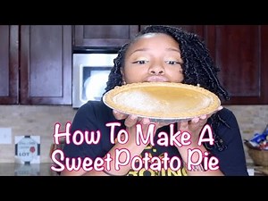 How to make a Sweet Potato Pie| Holiday Baking