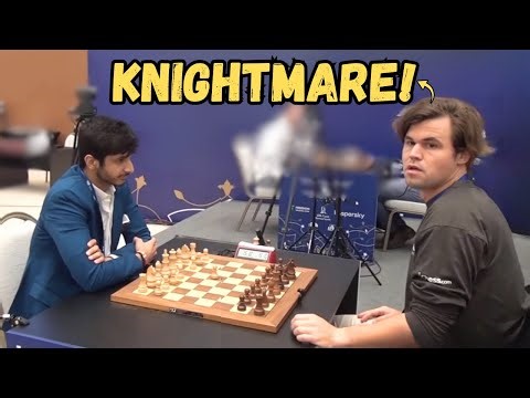 Knightmare! Magnus Carlsen's Brilliant Knight Endgame vs Vidit Gujrathi