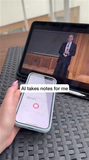 I Never Watch My Lectures... AI Does It For Me 🤫📲