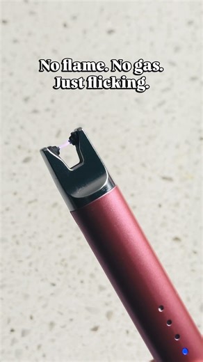 ⚡No flame. No gas. Just one click. The last lighter you'll ever need🔗Link in bio