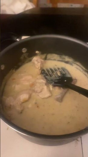 Asdas Roasted Chicken dinner in white creamy mustard sauce. 😊