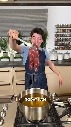 Deep Fried Beef Liver is crunchy and delicious! #cooking #food #recipes | Eitan Bernath