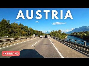 Scenic Drive Through Austria 🇦🇹 | Feldkirch to St. Anton am Arlberg | 4K Road Trip