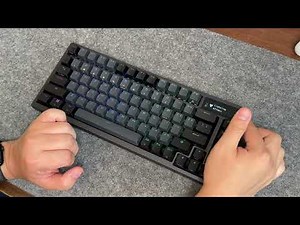 ASUS ROG Azoth - Keyboard Typing Test (ROG NX Red)
