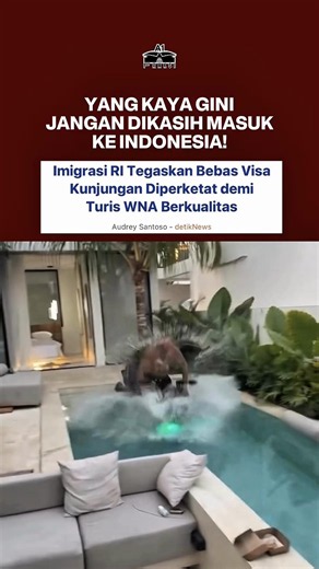 Kebijakan bebas visa harus diperketat agar WNA yang masuk ke Indonesia benar-benar berkualitas, taat aturan, dan memberikan manfaat bagi Indonesia. Jangan sampai kemudahan masuk justru dimanfaatkan untuk bekerja secara ilegal, menyalahgunakan izin tinggal, atau melakukan pelanggaran hukum. #imigrasi #visa #wna #turis #hukum