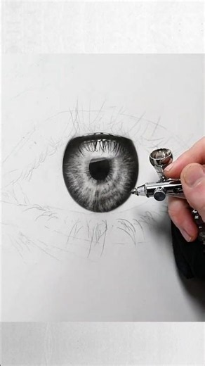 Painting the Iris of an EYE - How simple masking can help!