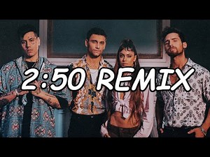 MYA, TINI & DUKI - 2:50 Remix (Official Video Lyric)