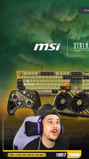 Promotion MSI GeForce RTX 4070 Ti avec S.T.A.L.K.E.R. 2